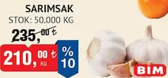 SARIMSAK KG SARIMSAK KG